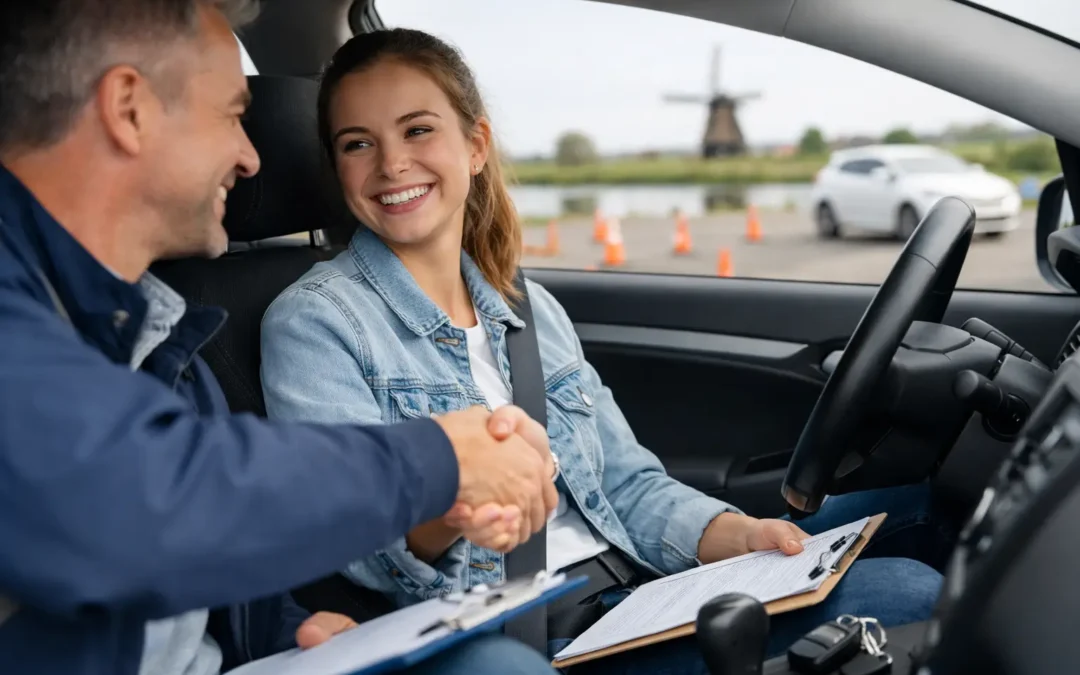 Examengarantie rijschool Friesland uitgelegd