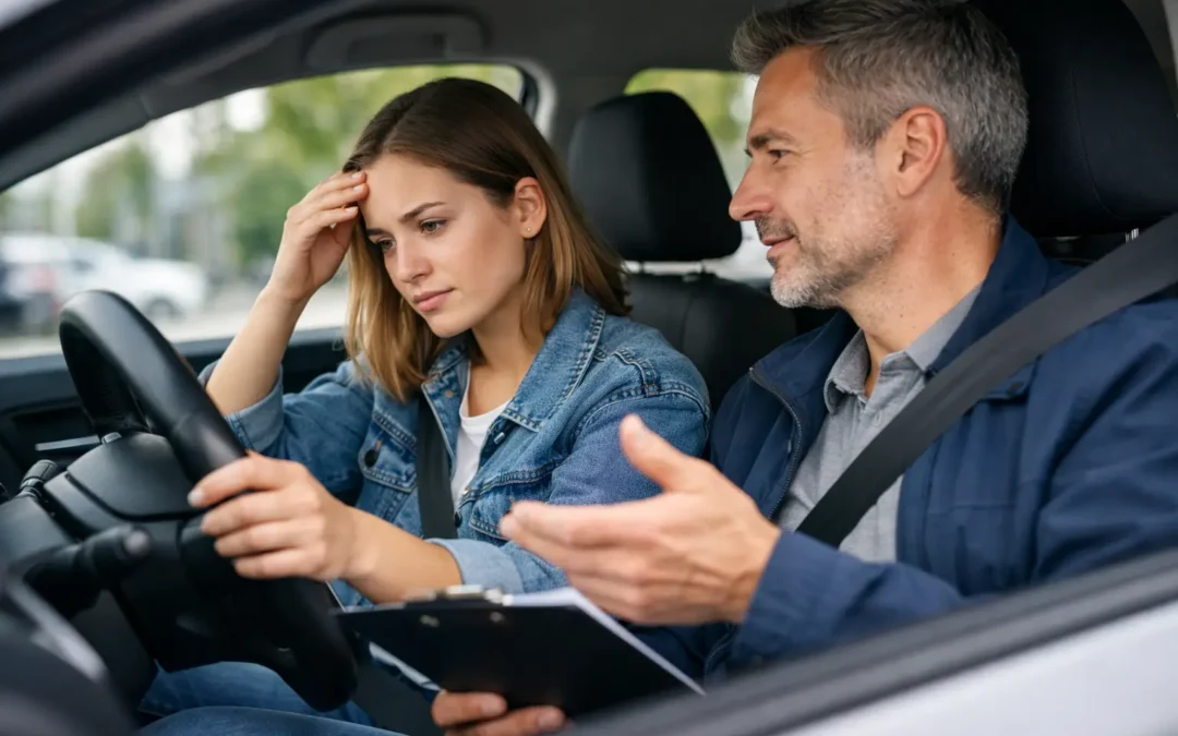 Rijles na gezakt examen: zo pak je het goed op